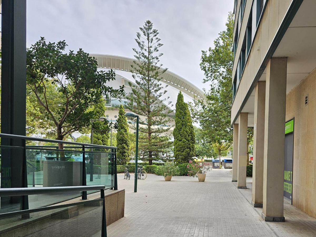 Apartamentos Las Ciencias U Valencia Exteriör bild